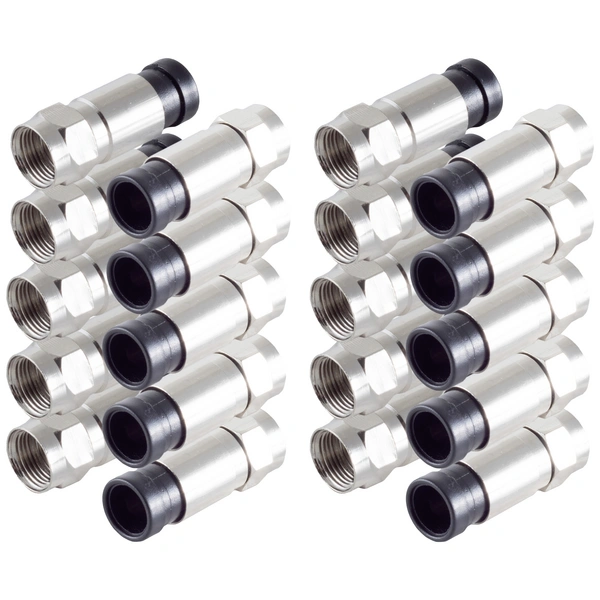 Shiverpeaks BS15-300314 F-Stecker Kompression Anschlüsse: F-Stecker Kabel-Durchmesser: 7 mm 10 St. Shiverpeaks BS15-300314 F-Stecker Kompression Anschlüsse: F-Stecker Kabel-Durchmesser: 7 mm 10 St.