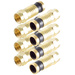 Shiverpeaks BS15-300814 F-Stecker Kompression, vergoldet Anschlüsse: F-Stecker Kabel-Durchmesser: 7