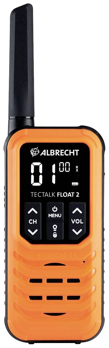 Albrecht Tectalk Float 2er Koffer 29664 PMR-Funkgerät 2er Set
