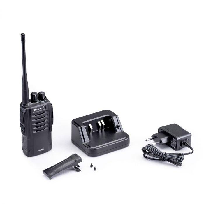 Midland G10 Pro PMR 4er Handwerker-Koffer C1107.S2 PMR-Funkgerät 4er Set
