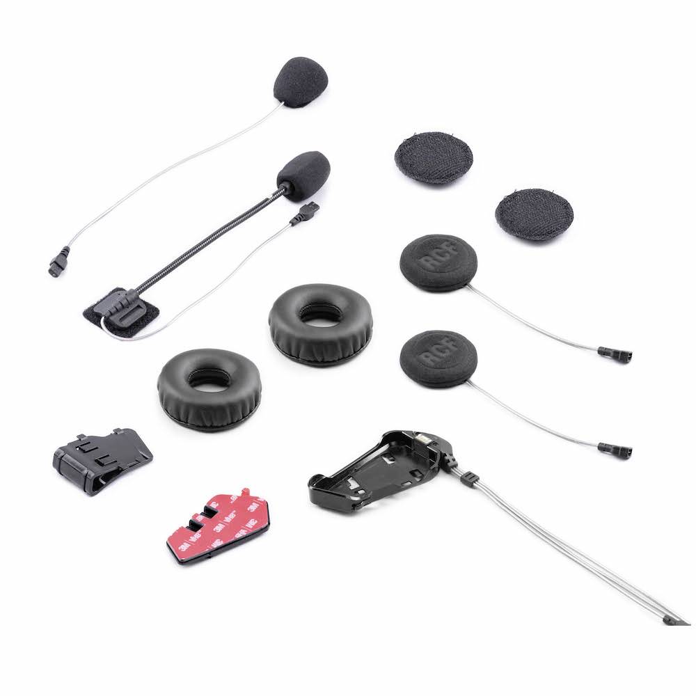 Midland C1529 BTR1 Advanced Bluetooth Kommunikation Motorrad-Funkset Passend für (Helmtyp) Integralhelm, Jethelm, Klapphelm