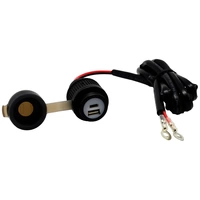Albrecht Motorrad Duo USB A+C Steckdose QC3.0 12-24 Volt Belastbarkeit Strom max.=2A Doppel-USB Steckdose zum Einbau an einem Albrecht Motorrad Duo USB A+C Steckdose QC3.0 12-24 Volt Belastbarkeit Strom max.=2A Doppel-USB Steckdose zum Einbau an einem