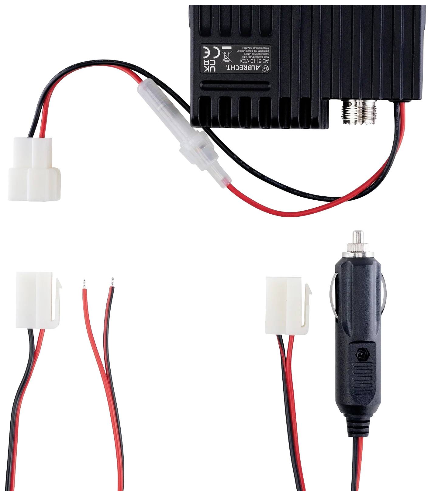 Albrecht Mini-CB FunkAE 6120 VOX Multi 12620 CB-Funkgerät