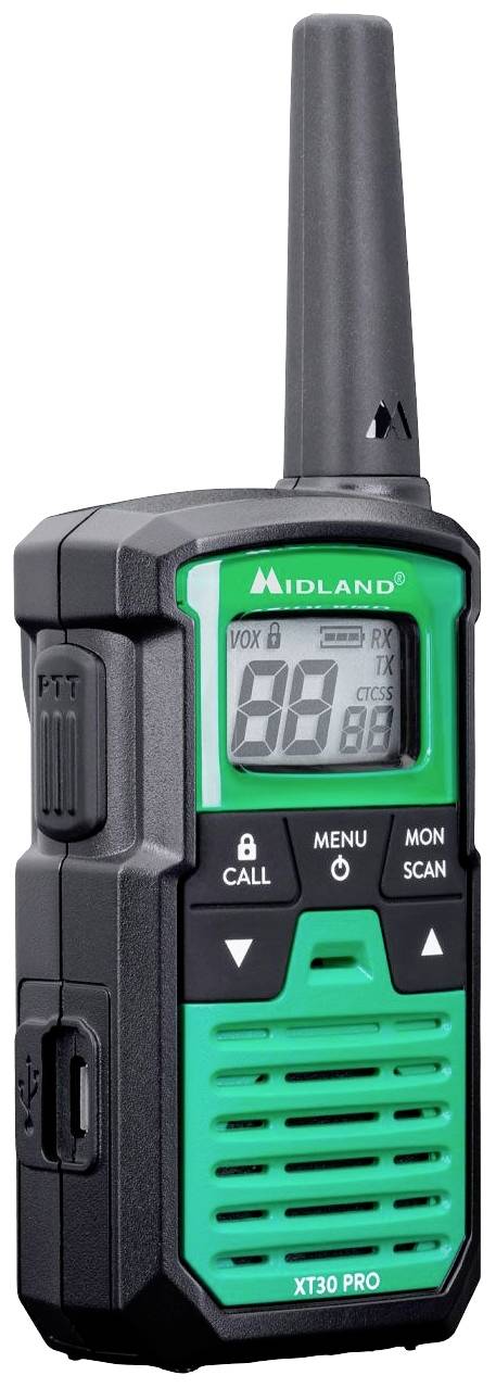 Midland XT30 Pro Paar Grün C1463 PMR-Funkgerät 2er Set