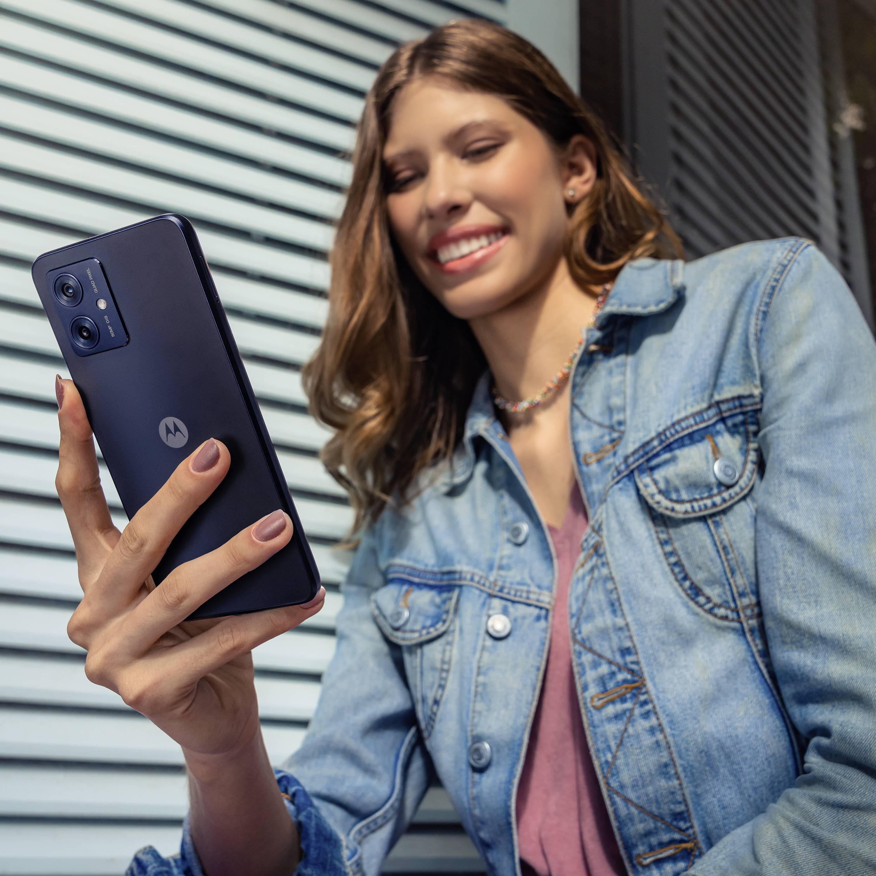 Motorola moto G54 256 GB Mitternachtsblau Smartphone