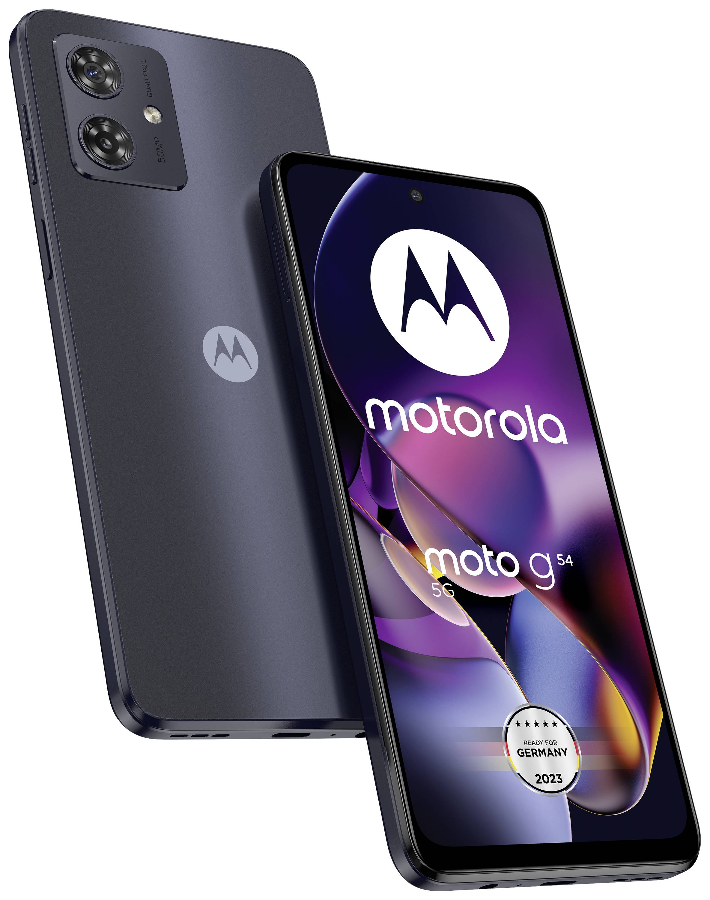 Motorola moto G54 256 GB Mitternachtsblau Smartphone