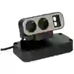 Brennenstuhl 1153580110 Tischsteckdose Schwarz, Silber Schutzkontakt Brennenstuhl 1153580110 Tischsteckdose Schwarz, Silber Schutzkontakt