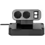 Brennenstuhl 1153580100 Tischsteckdose Schwarz, Silber Schutzkontakt Brennenstuhl 1153580100 Tischsteckdose Schwarz, Silber Schutzkontakt