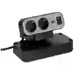 Brennenstuhl 1153580210 Tischsteckdose 9fach Schwarz, Silber Schutzkontakt Brennenstuhl 1153580210 Tischsteckdose 9fach Schwarz, Silber Schutzkontakt