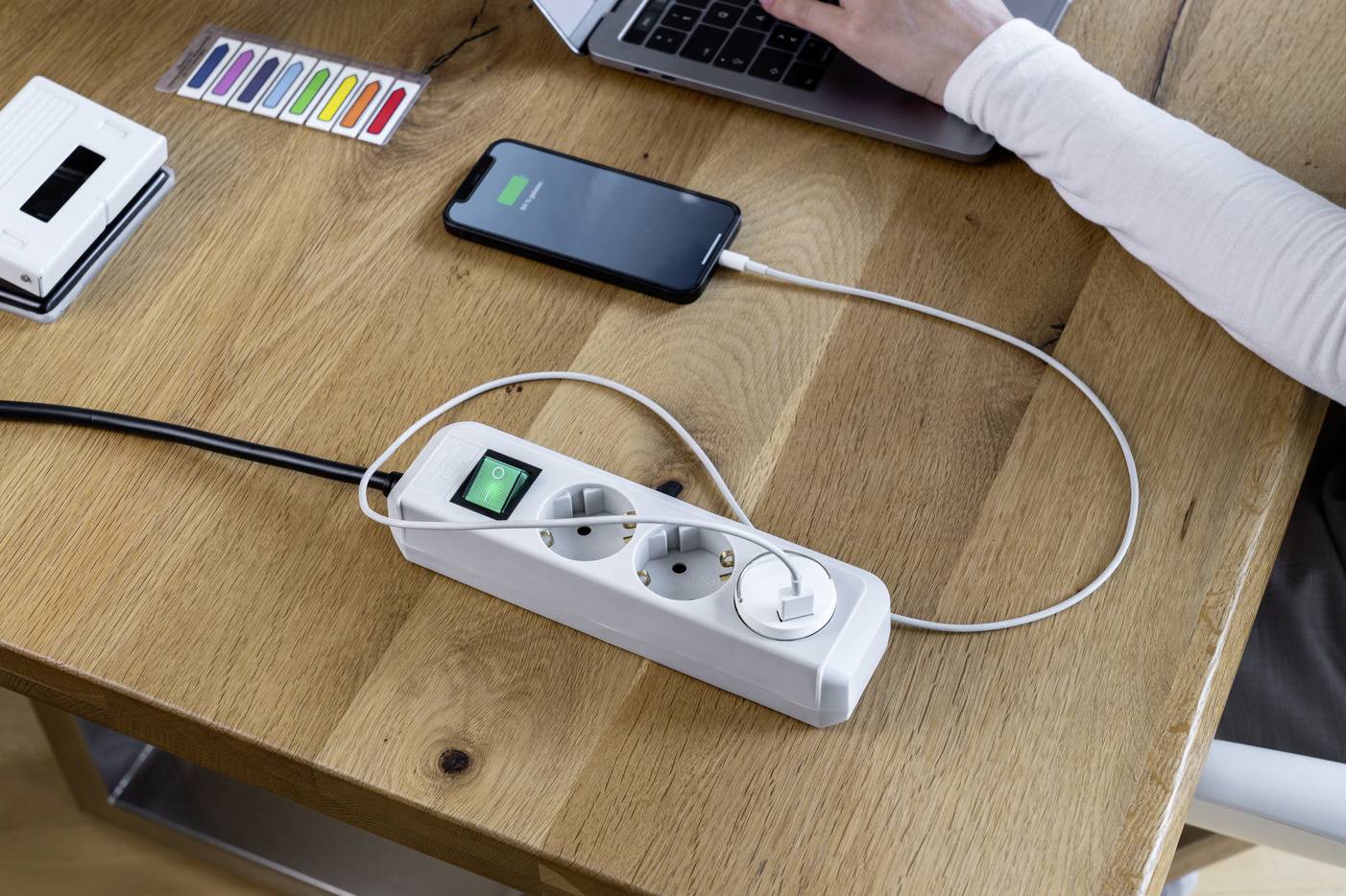 Brennenstuhl USB Ladegerät 12 W 1x USB-A Weiß Innenbereich