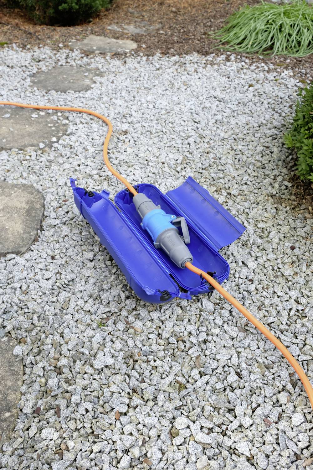 Brennenstuhl 1160540 Kabelsafebox Blau