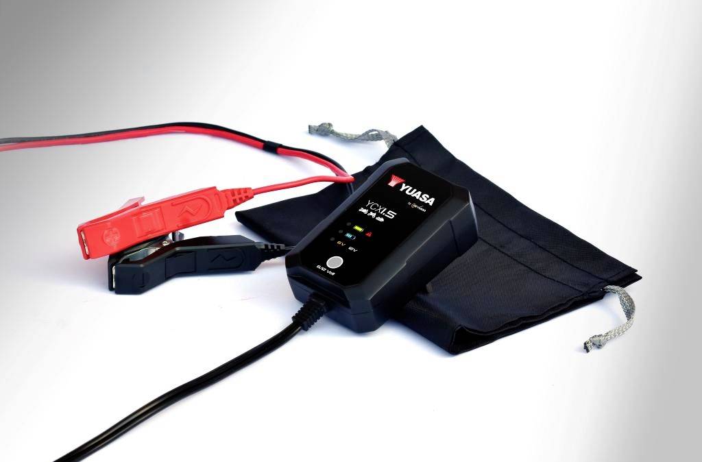 Yuasa Bleiakku-Ladegerät YCX1.5 6 V, 12V Ladestrom (max.) 1.5A