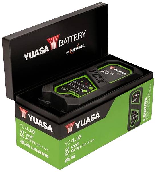 Yuasa Bleiakku-Ladegerät YCXL12 12V Ladestrom (max.) 12A