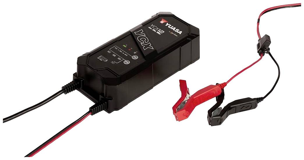 Yuasa Bleiakku-Ladegerät YCX12 12V Ladestrom (max.) 12A