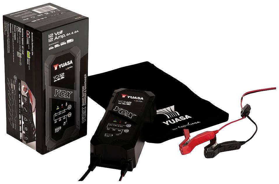 Yuasa Bleiakku-Ladegerät YCX12 12V Ladestrom (max.) 12A