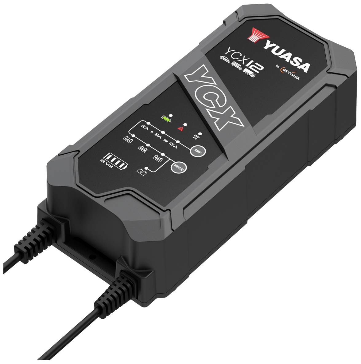 Yuasa Bleiakku-Ladegerät YCX12 12V Ladestrom (max.) 12A