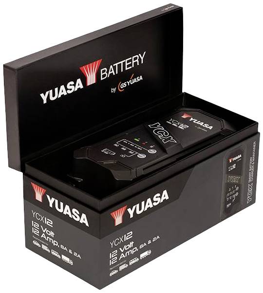 Yuasa Bleiakku-Ladegerät YCX12 12V Ladestrom (max.) 12A