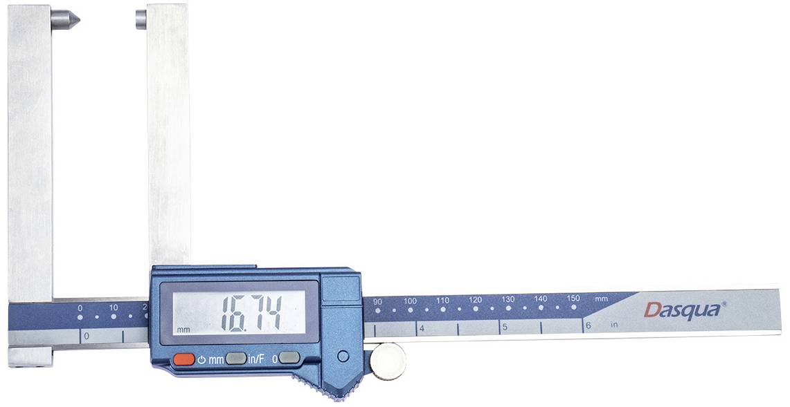 Dasqua 2240-0006 Digitaler Messschieber DIN EN 862 150 mm