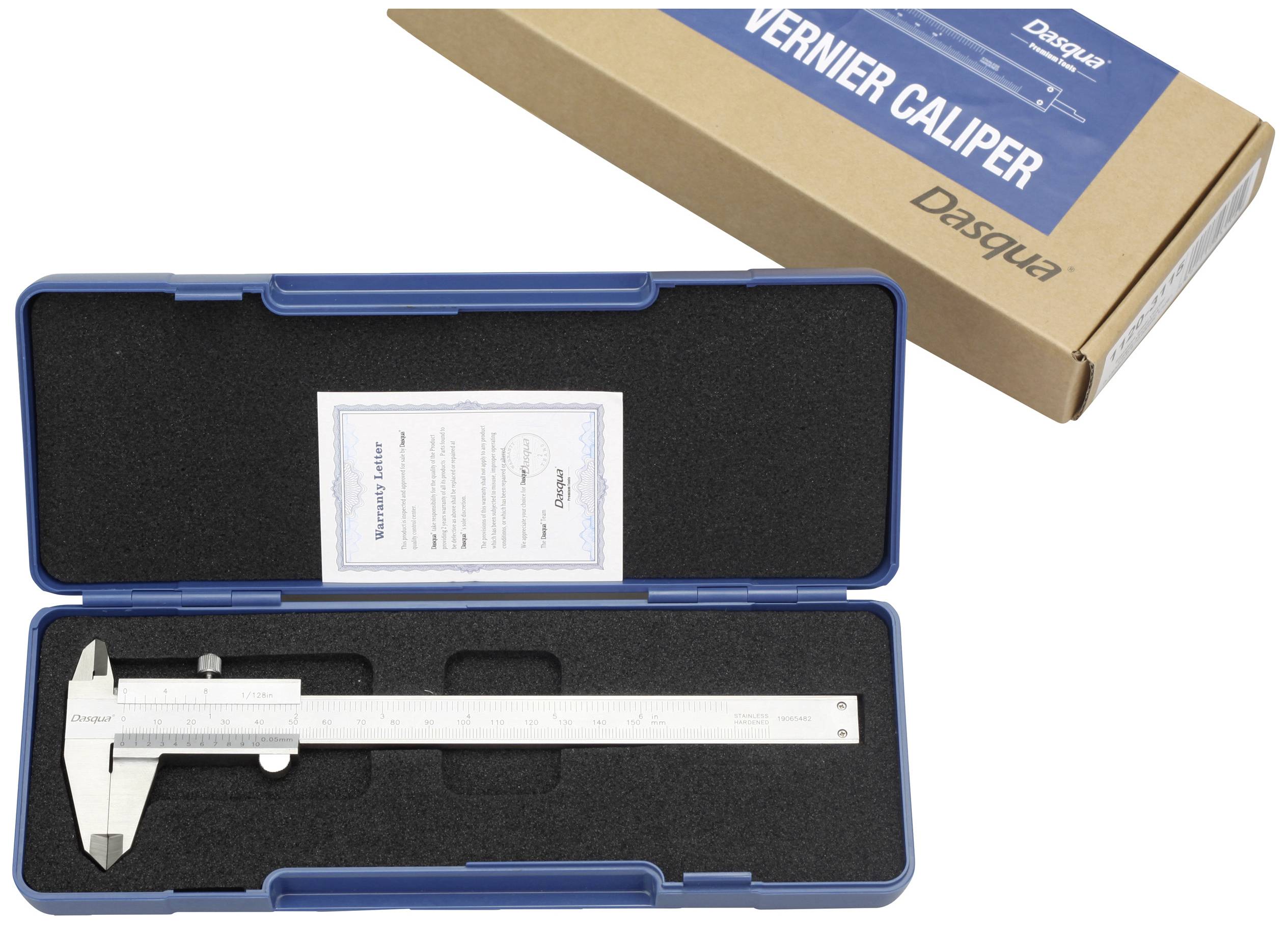 Dasqua 1120-3120 Monoblock-Messschieber 200 mm Edelstahl