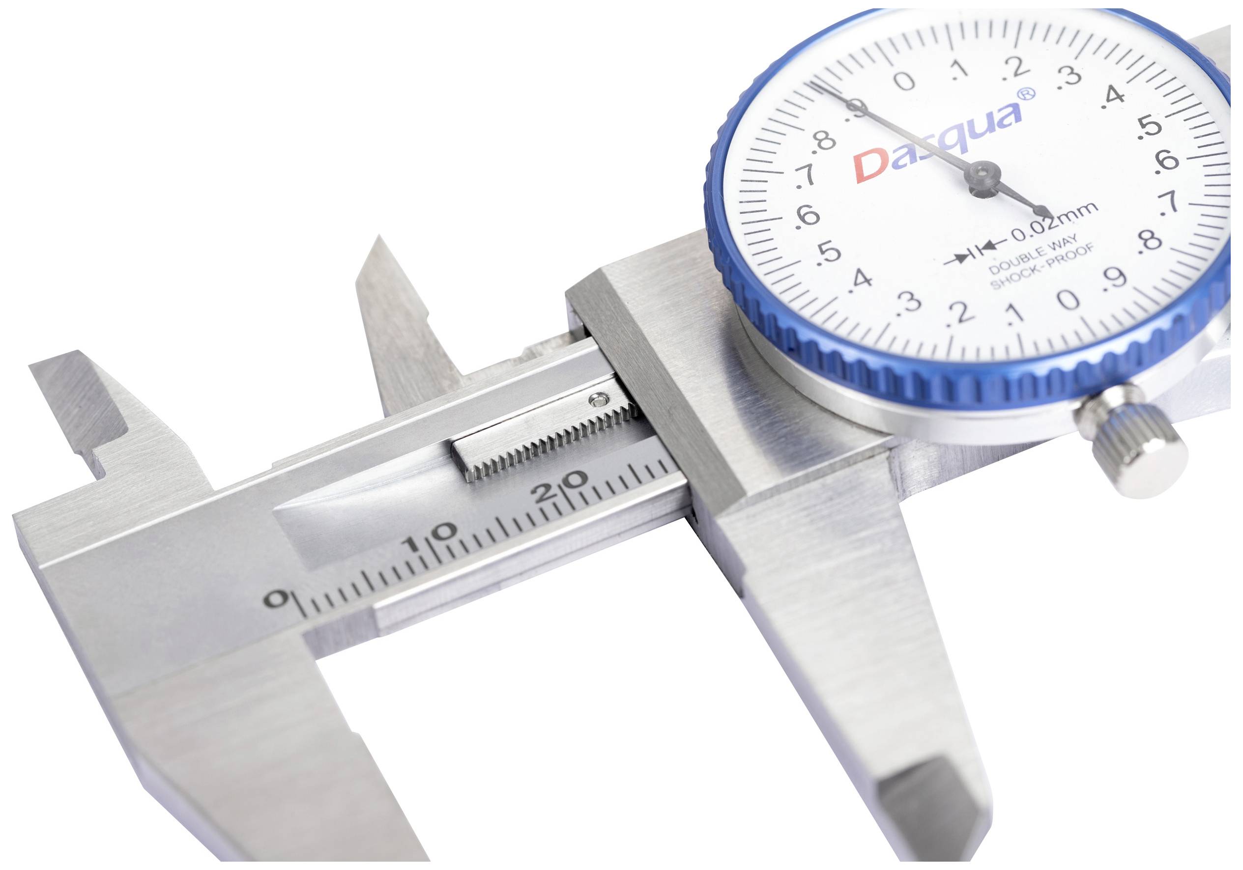 Dasqua 1331-2115 DIN EN 862, Zifferblatt-Messschieber 150 mm 1 St.