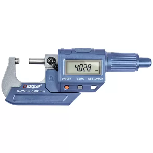 Dasqua 4230-2020 Digitales Außenmikrometer mit digitaler Anzeige 75 - 100 mm Ablesung: 0.001 mm Dasqua 4230-2020 Digitales Außenmikrometer mit digitaler Anzeige 75 - 100 mm Ablesung: 0.001 mm