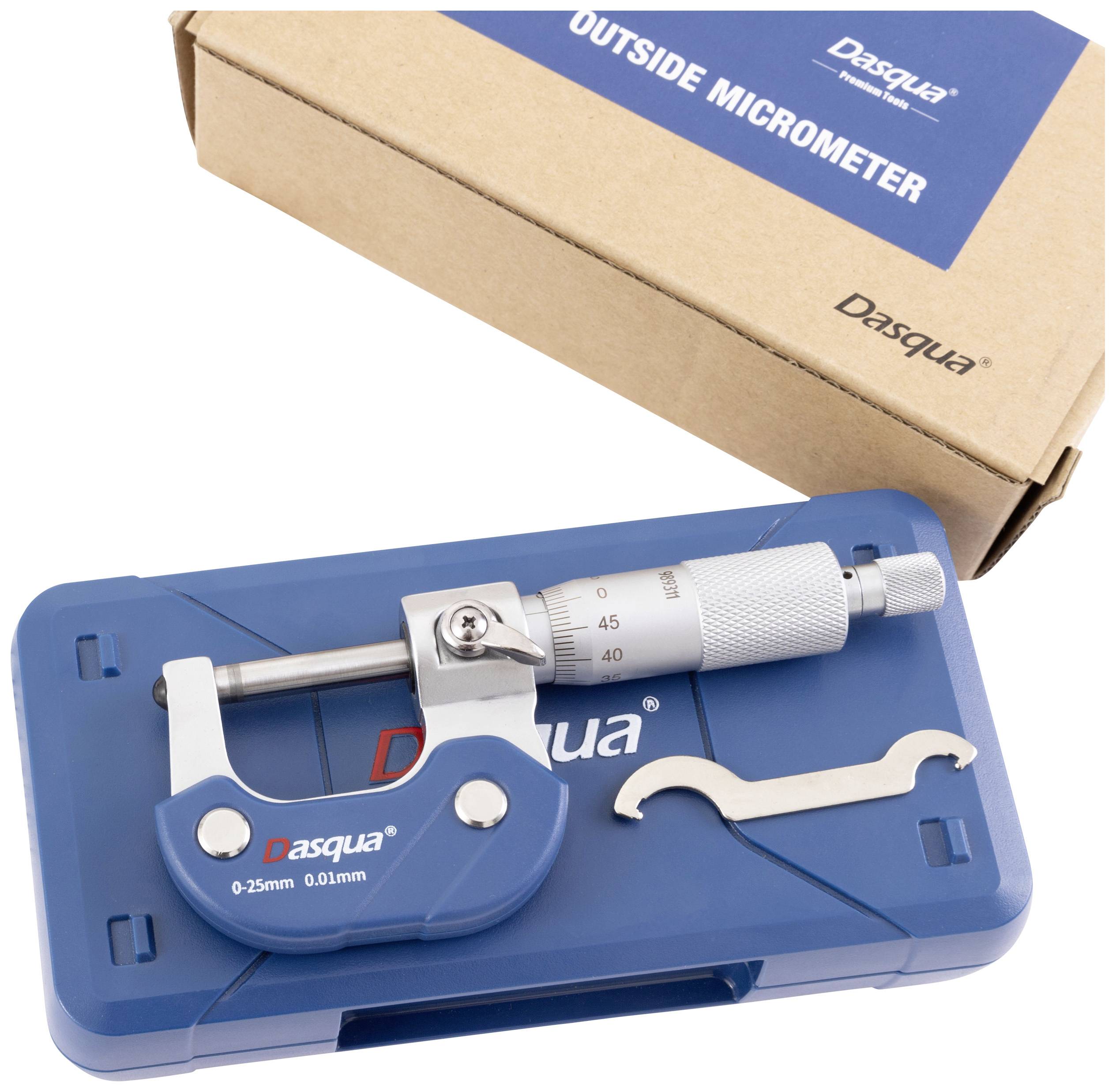 Dasqua 4111-5220 Bügelmessschraube 75 - 100 mm Ablesung: 0.01 mm