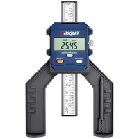 Dasqua 2605-0015 Digitaler Tiefenmesser mit Magnet mit digitaler Anzeige Messbereich: 0-80 mm, Auflösung: 0,05mm Dasqua 2605-0015 Digitaler Tiefenmesser mit Magnet mit digitaler Anzeige Messbereich: 0-80 mm, Auflösung: 0,05mm