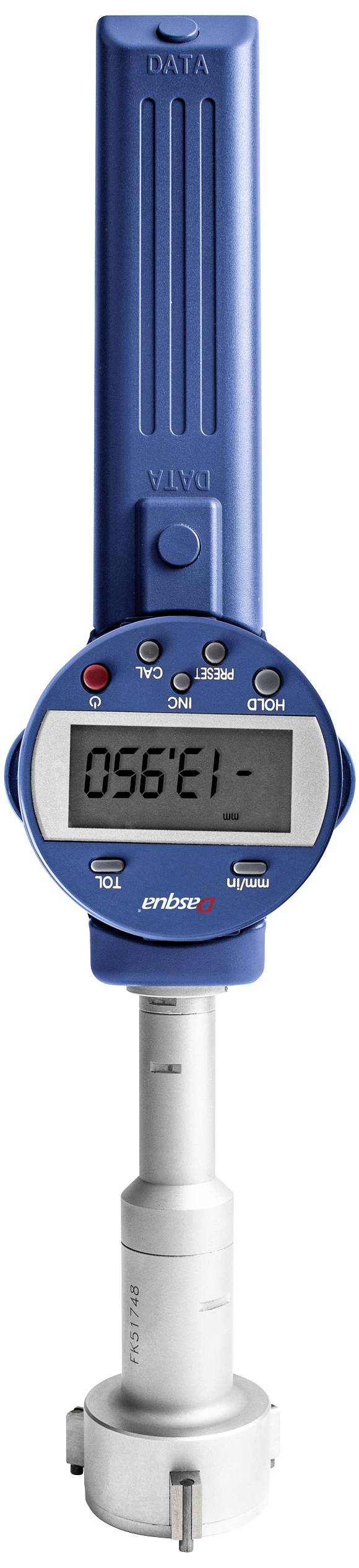 Dasqua 4700-1001 Digitales 3-Punkt-Bohrmessgerät mit Schnappverschluss 6 - 8mm 1St.