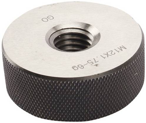 Dasqua 6311-3205 7-teiliges Gewindelehren-Set, Go-Ringlehre