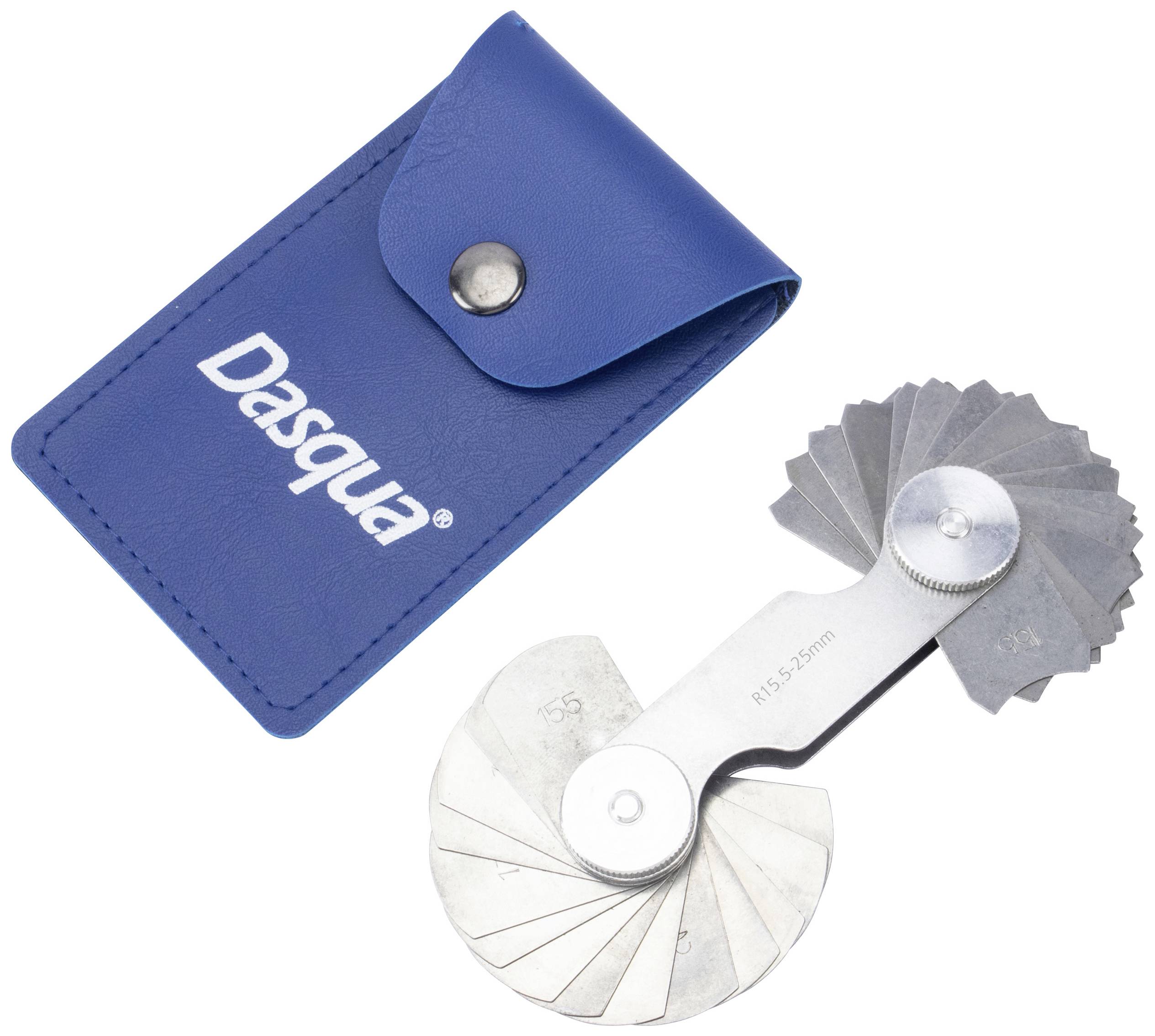 Dasqua 1351-0015 Gewindelehre metrisch 15.5 - 25mm