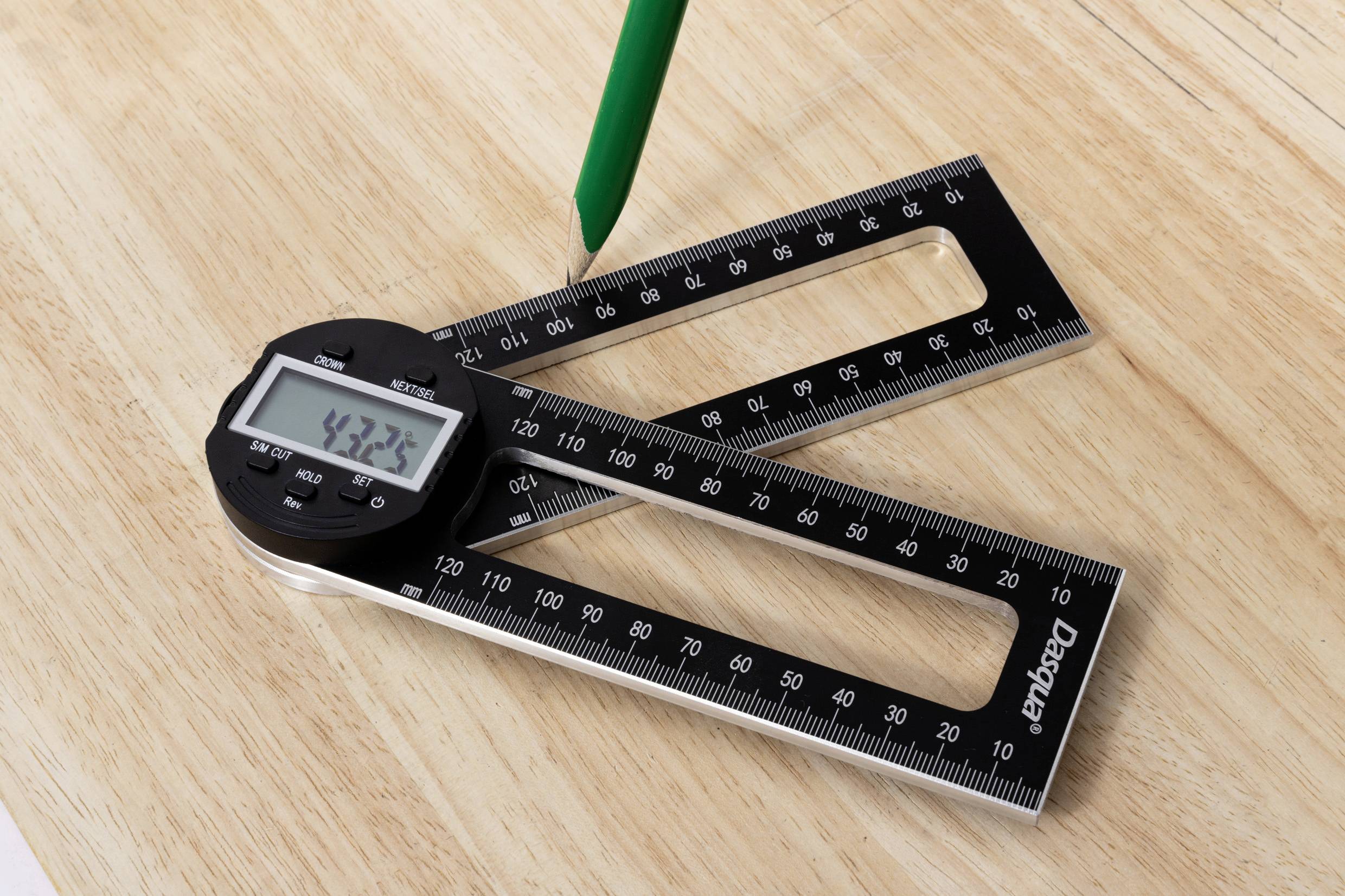 Dasqua 1804-6771 Digitaler Winkelmesser für Gehrungssägen 280mm 360° 1St.