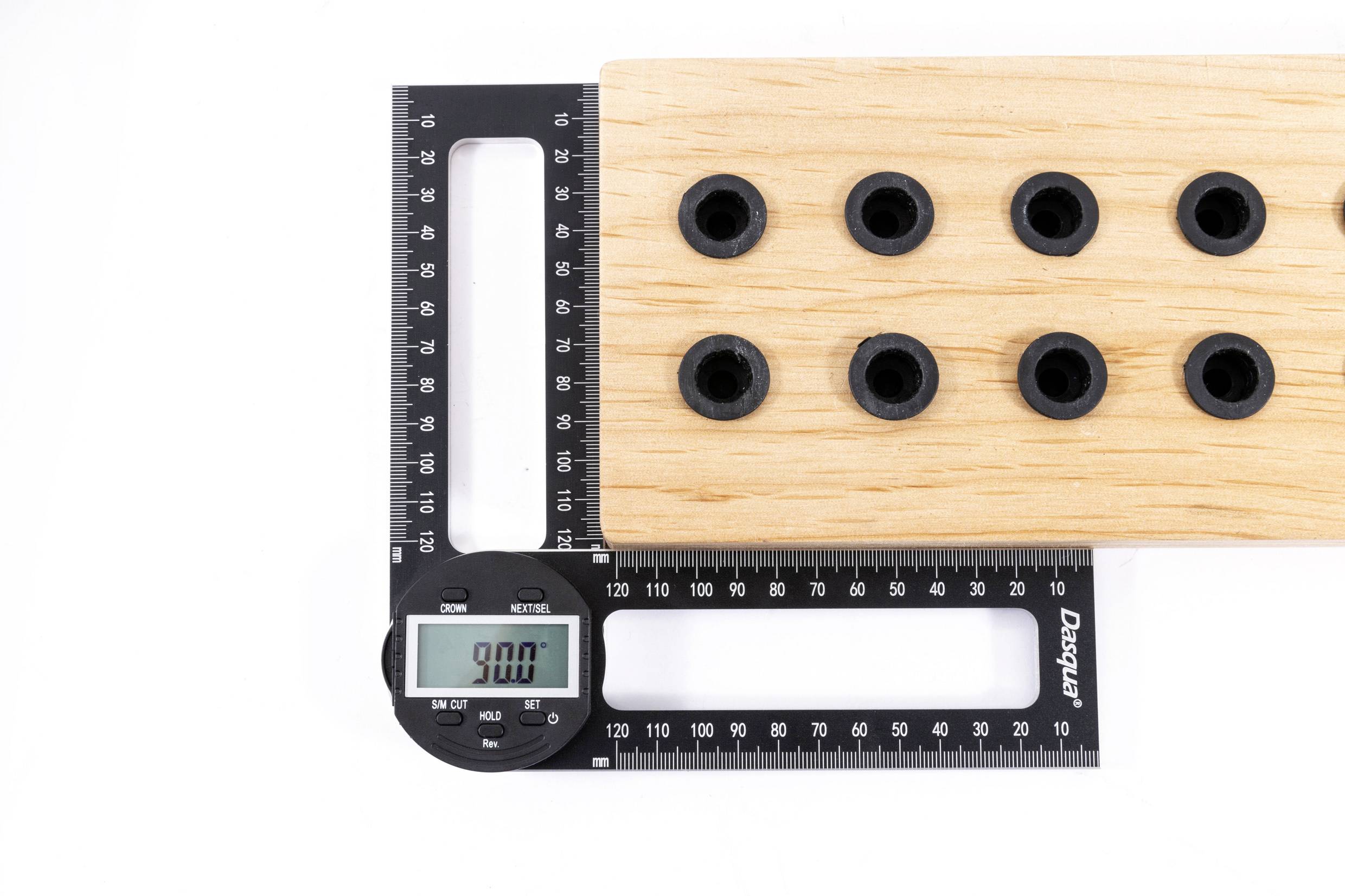 Dasqua 1804-6771 Digitaler Winkelmesser für Gehrungssägen 280mm 360° 1St.