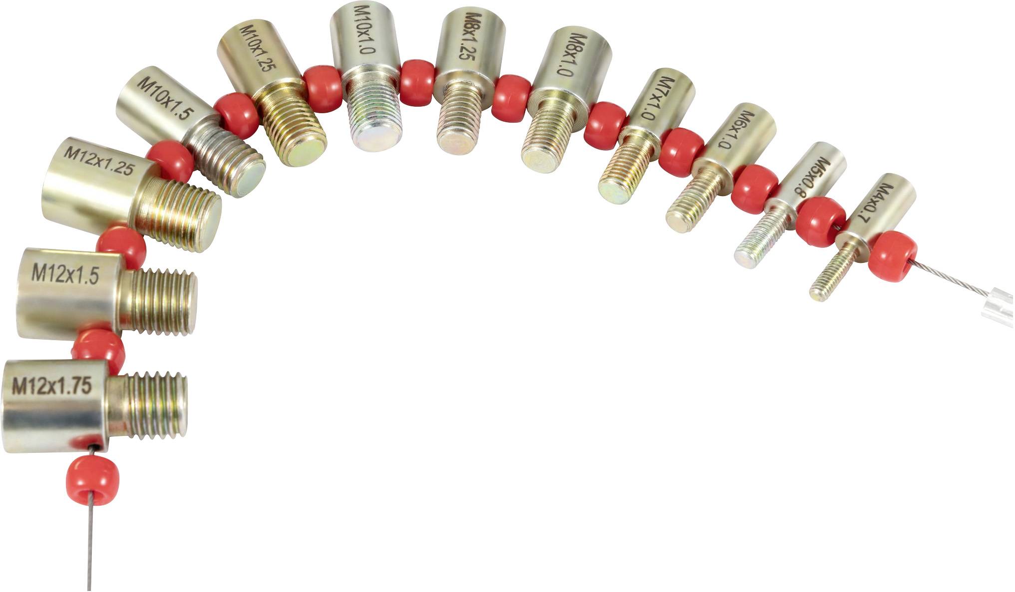 Dasqua 8511-2005 Gewindeprüfer-Set Metrisch 1 Set