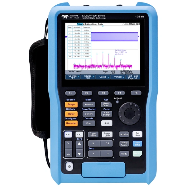 Teledyne LeCroy T3DSOH1202 Hand-Oszilloskop 200MHz 2-Kanal 1 GSa/s 12 Mpts 8 Bit Handgerät 1St. Teledyne LeCroy T3DSOH1202 Hand-Oszilloskop 200MHz 2-Kanal 1 GSa/s 12 Mpts 8 Bit Handgerät 1St.