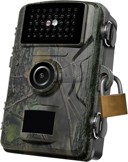 LogiLink WC0065 Wildkamera Black LEDs, Tonaufzeichnung Camouflage Grün, Camouflage Braun