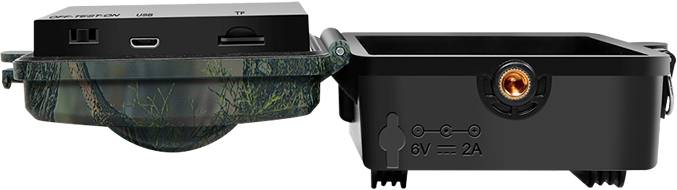 LogiLink WC0065 Wildkamera Black LEDs, Tonaufzeichnung Camouflage Grün, Camouflage Braun