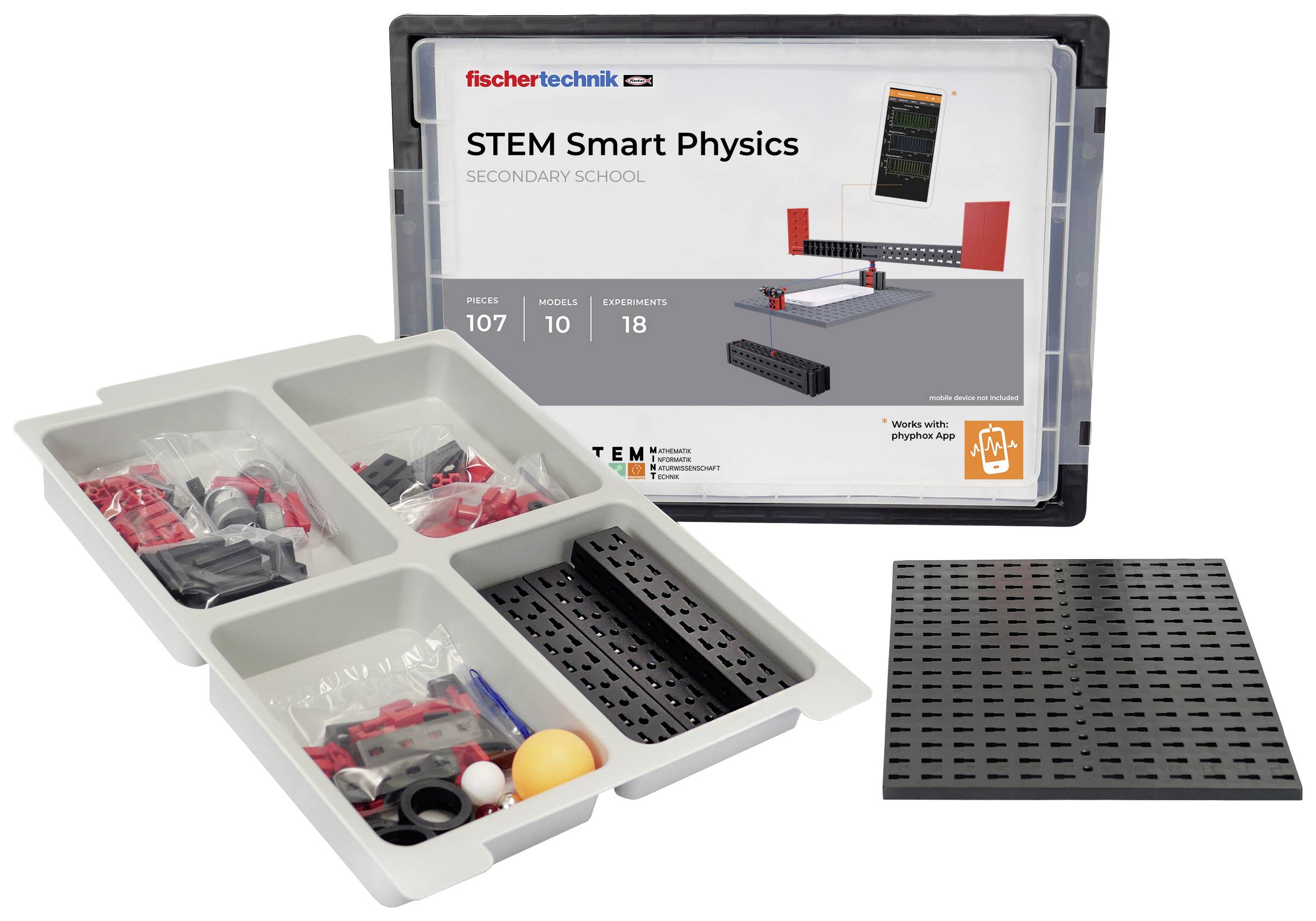 Fischertechnik education STEM Smart Physics Basis-Set