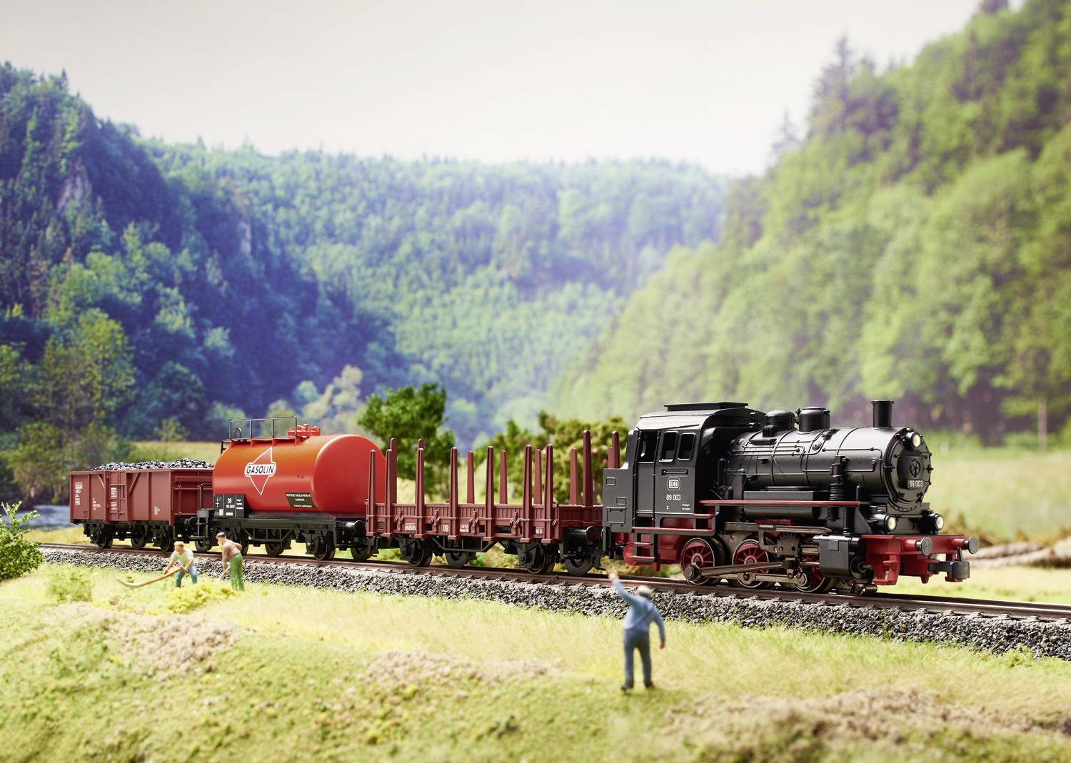 Märklin 29890 H0 Digital-Startpackung Güterzug mit BR 89.0