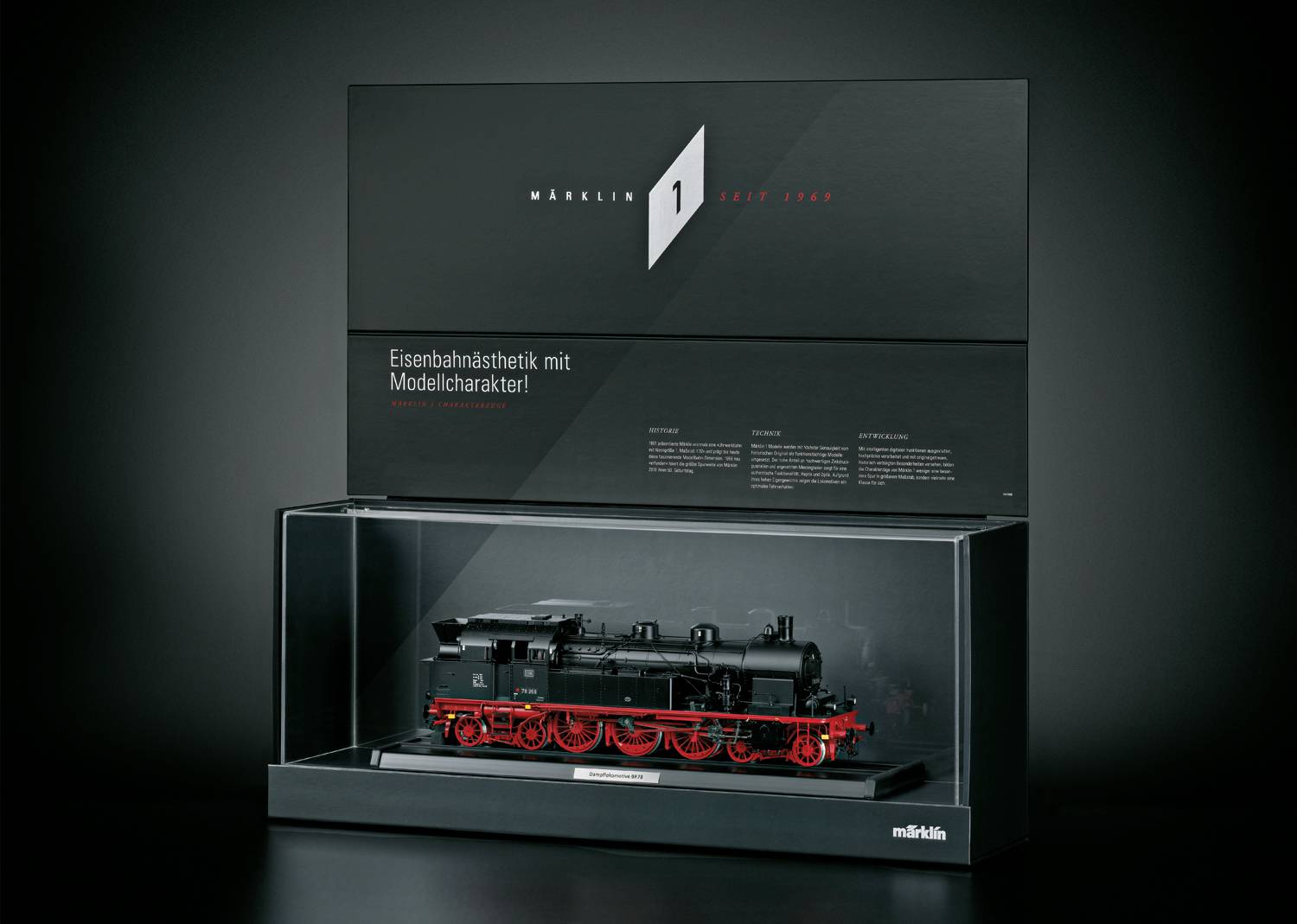 Märklin 341062 Spur 1 Sammlervitrine Acryl 750mm