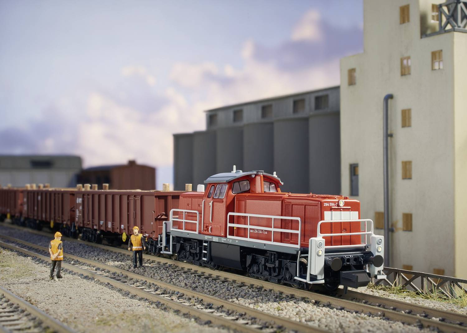 MiniTrix 16298 N Diesellokomotive BR 294 der DB Schenker Rail Deutschland AG, MHI