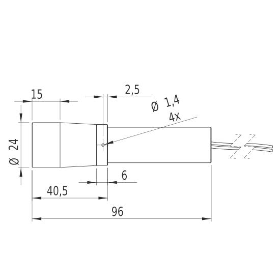 Picotronic Expanderlaser Elliptisch Schwarz 70125597