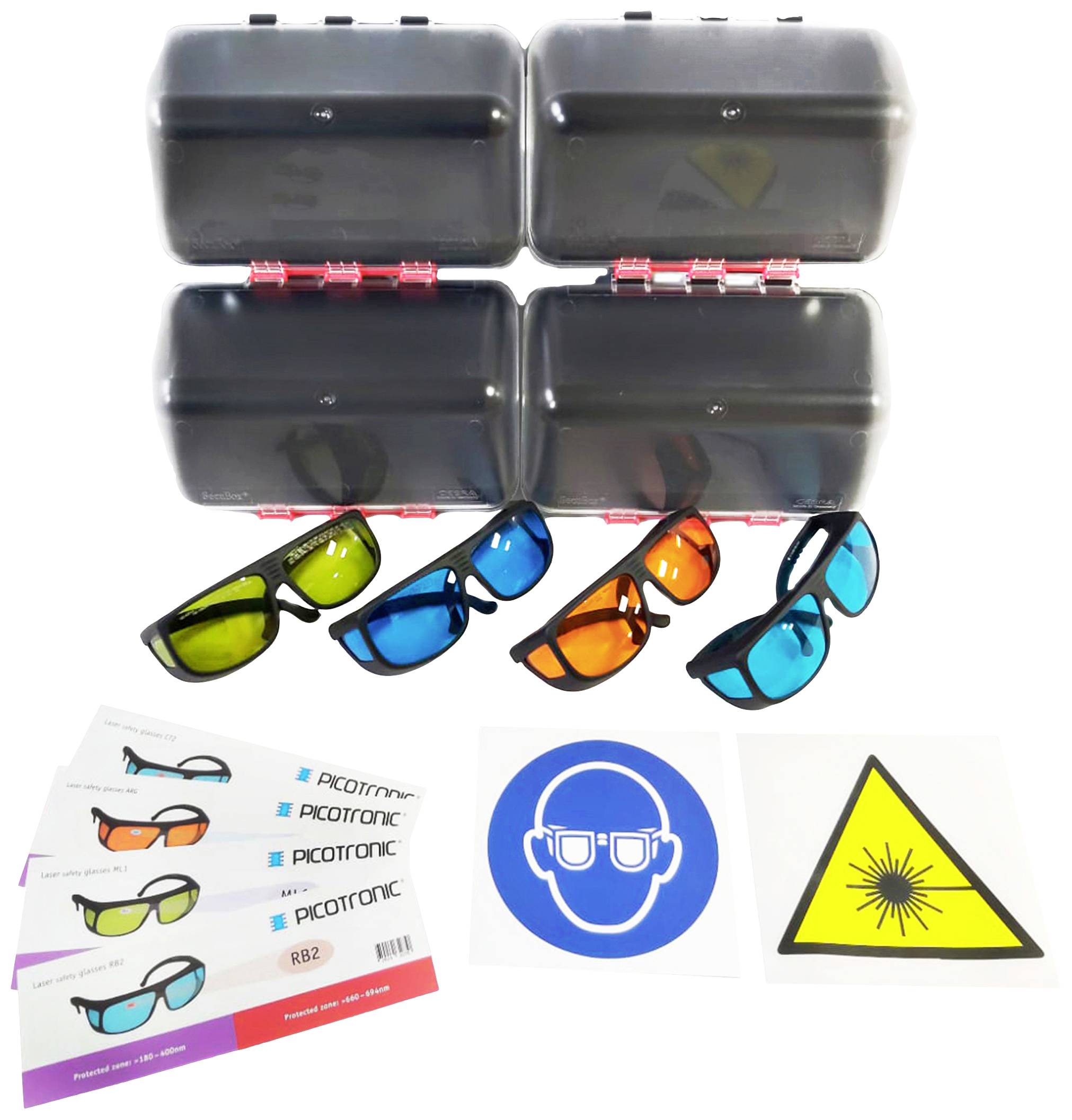Picotronic LASER-LPG-PACKAGE 70144352 Laser-Schutzbrille