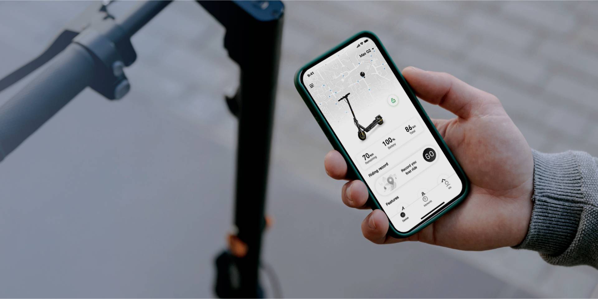 Segway Ninebot MAX G2 D E-Scooter Li-Ion Straßenzulassung: Deutschland