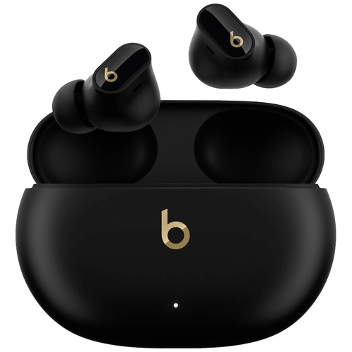 Beats Studio Buds Plus In Ear Kopfhörer Bluetooth® Stereo Schwarz/Gold Noise Cancelling, Mikrofon-Rauschunterdrückung Ladecase Beats Studio Buds Plus In Ear Kopfhörer Bluetooth® Stereo Schwarz/Gold Noise Cancelling, Mikrofon-Rauschunterdrückung Ladecase