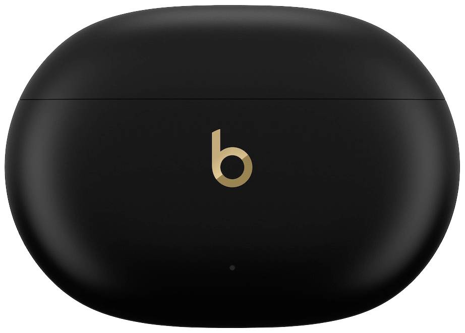 Beats Studio Buds Plus In Ear Kopfhörer Bluetooth® Stereo Schwarz/Gold Noise Cancelling, Mikrofon-Rauschunterdrückung Ladecase