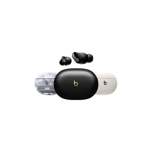 Beats Studio Buds Plus In Ear Kopfhörer Bluetooth® Stereo Schwarz/Gold Noise Cancelling, Mikrofon-Rauschunterdrückung Ladecase Beats Studio Buds Plus In Ear Kopfhörer Bluetooth® Stereo Schwarz/Gold Noise Cancelling, Mikrofon-Rauschunterdrückung Ladecase