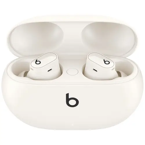 Beats Studio Buds Plus In Ear Kopfhörer Bluetooth® Stereo Creme-Weiß Noise Cancelling, Mikrofon-Rauschunterdrückung Ladecase Beats Studio Buds Plus In Ear Kopfhörer Bluetooth® Stereo Creme-Weiß Noise Cancelling, Mikrofon-Rauschunterdrückung Ladecase