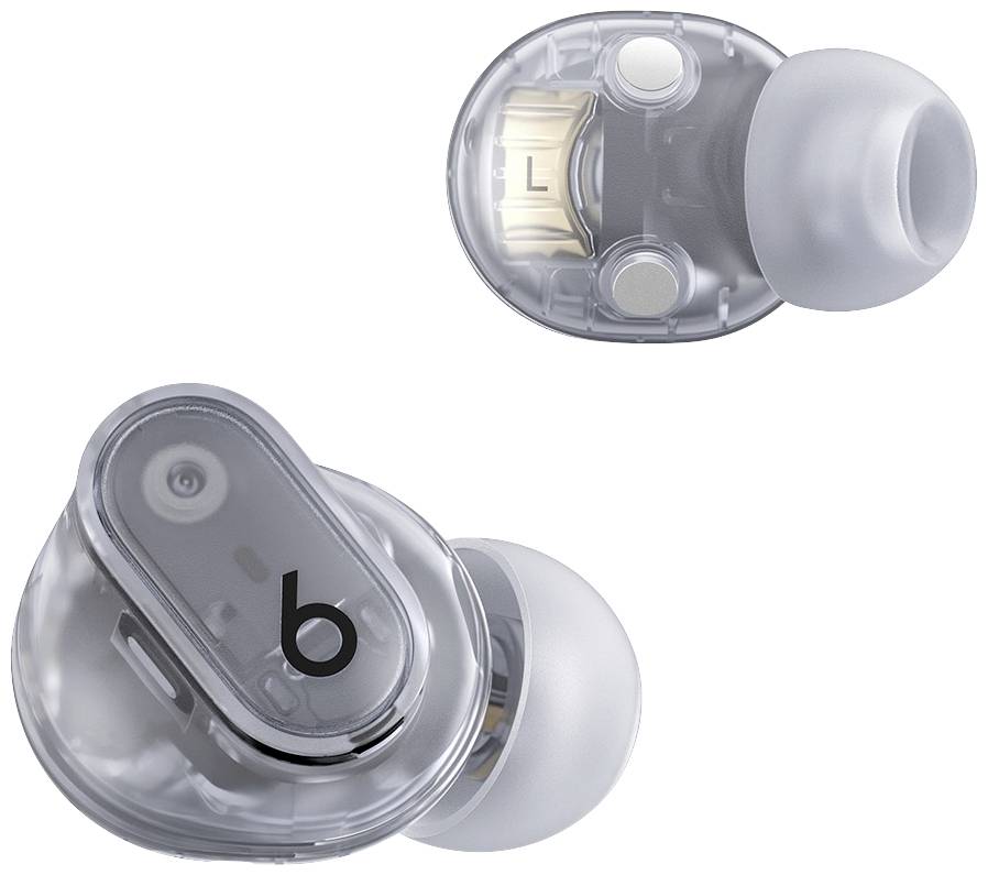 Beats Studio Buds Plus In Ear Kopfhörer Bluetooth® Stereo Transparent Noise Cancelling, Mikrofon-Rauschunterdrückung Ladecase