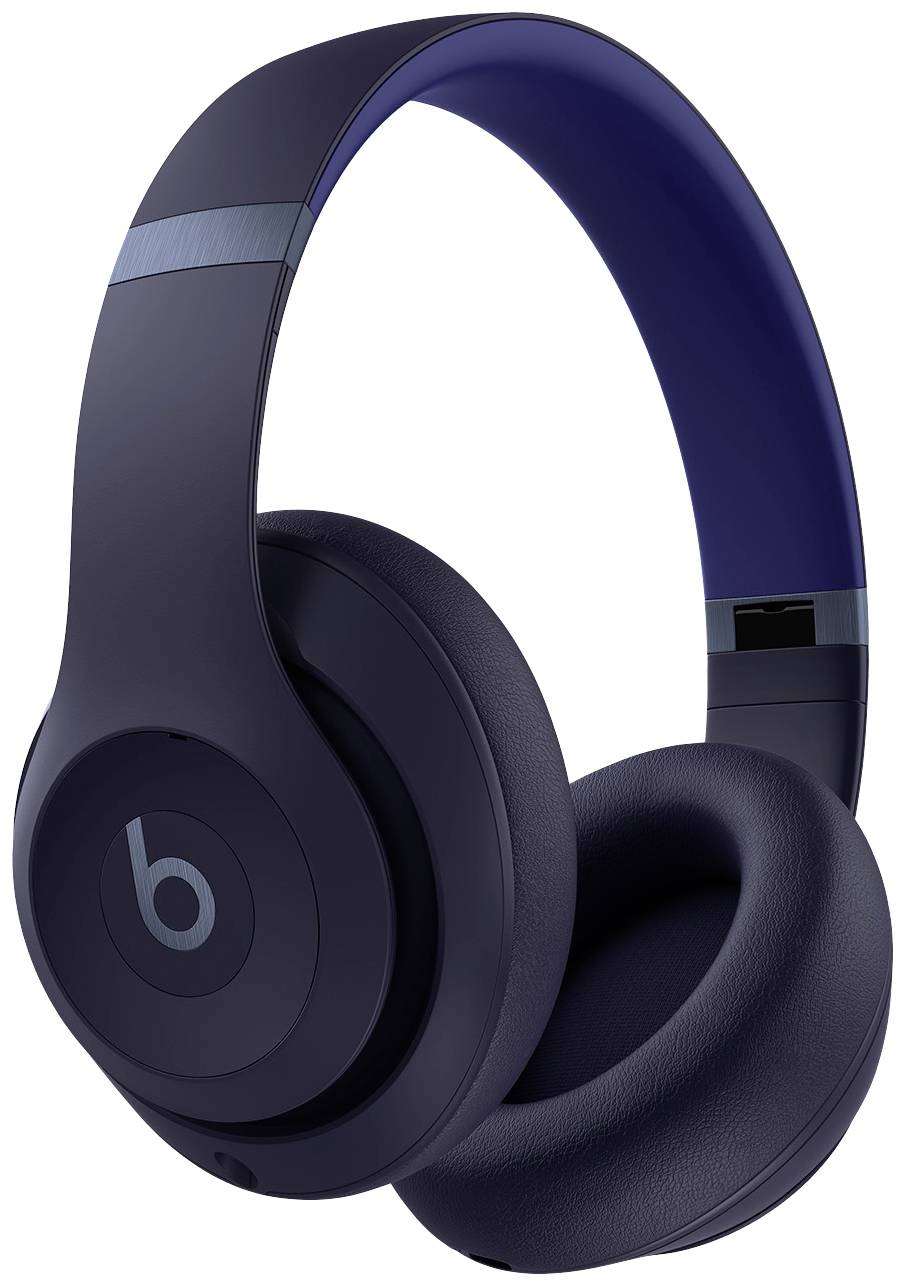 Beats Studio Pro Over Ear Kopfhörer Bluetooth®, kabelgebunden Stereo Navy Noise Cancelling Faltbar HiFi