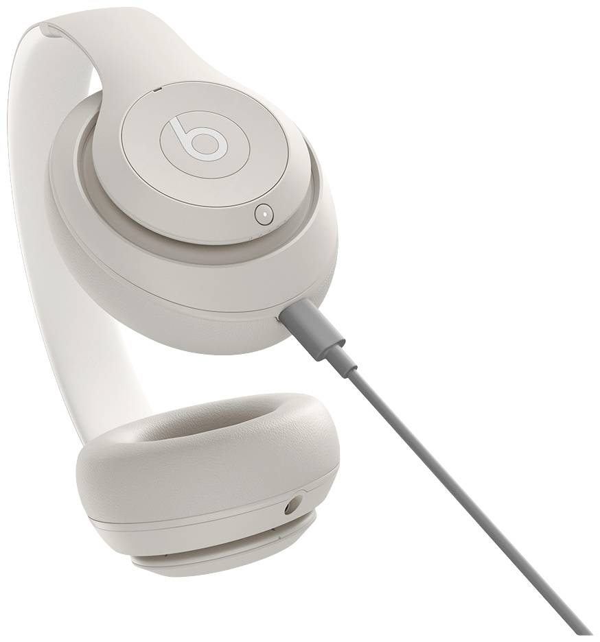 Beats Studio Pro Over Ear Kopfhörer Bluetooth®, kabelgebunden Stereo Sandstein Noise Cancelling Faltbar HiFi